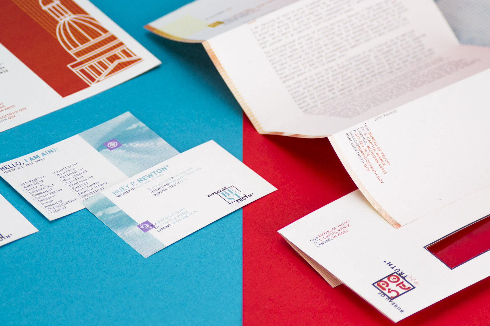 Detail of 826 Identity Kit Stationery