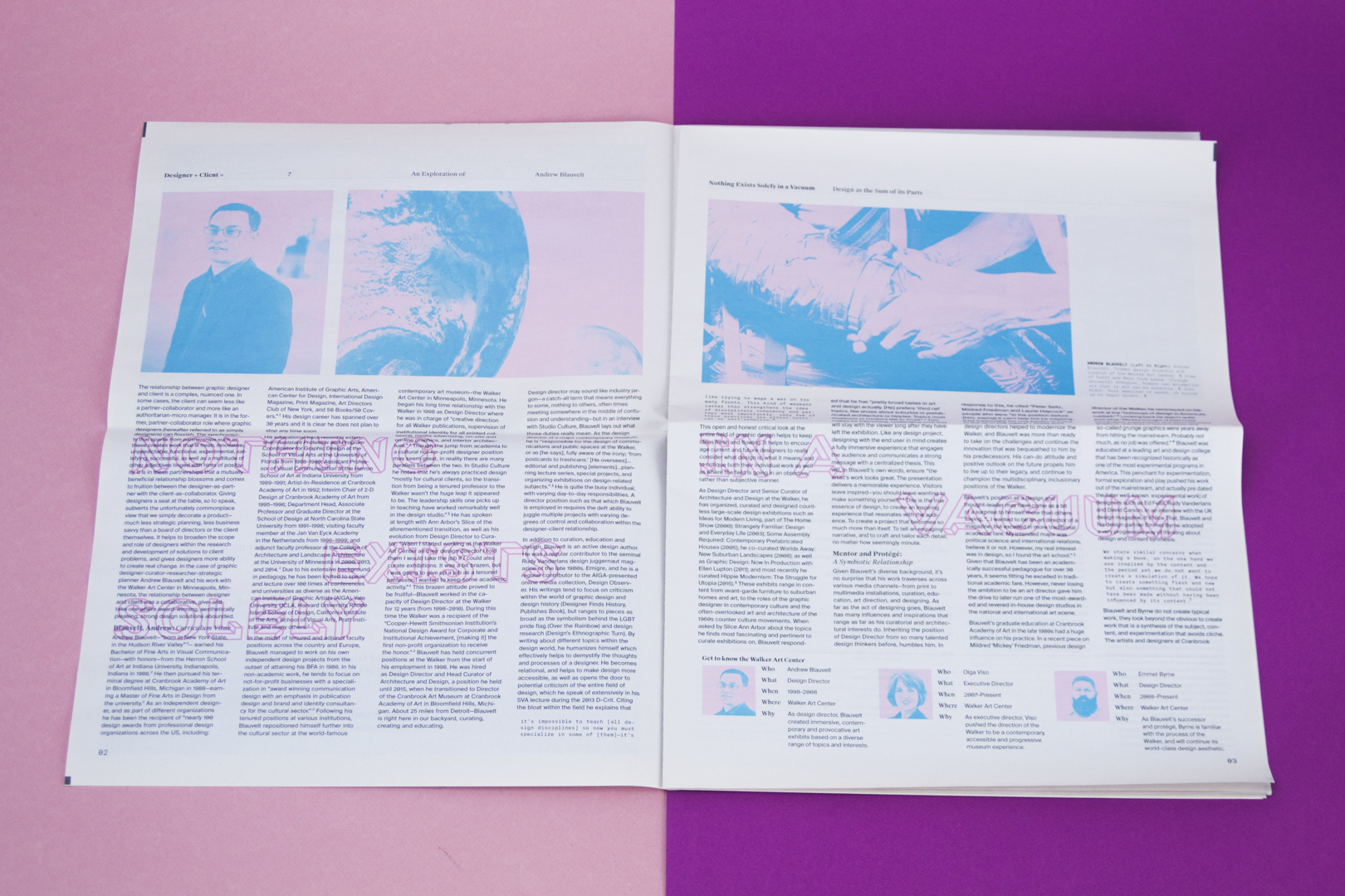 Interior page spread of pp. 2-3