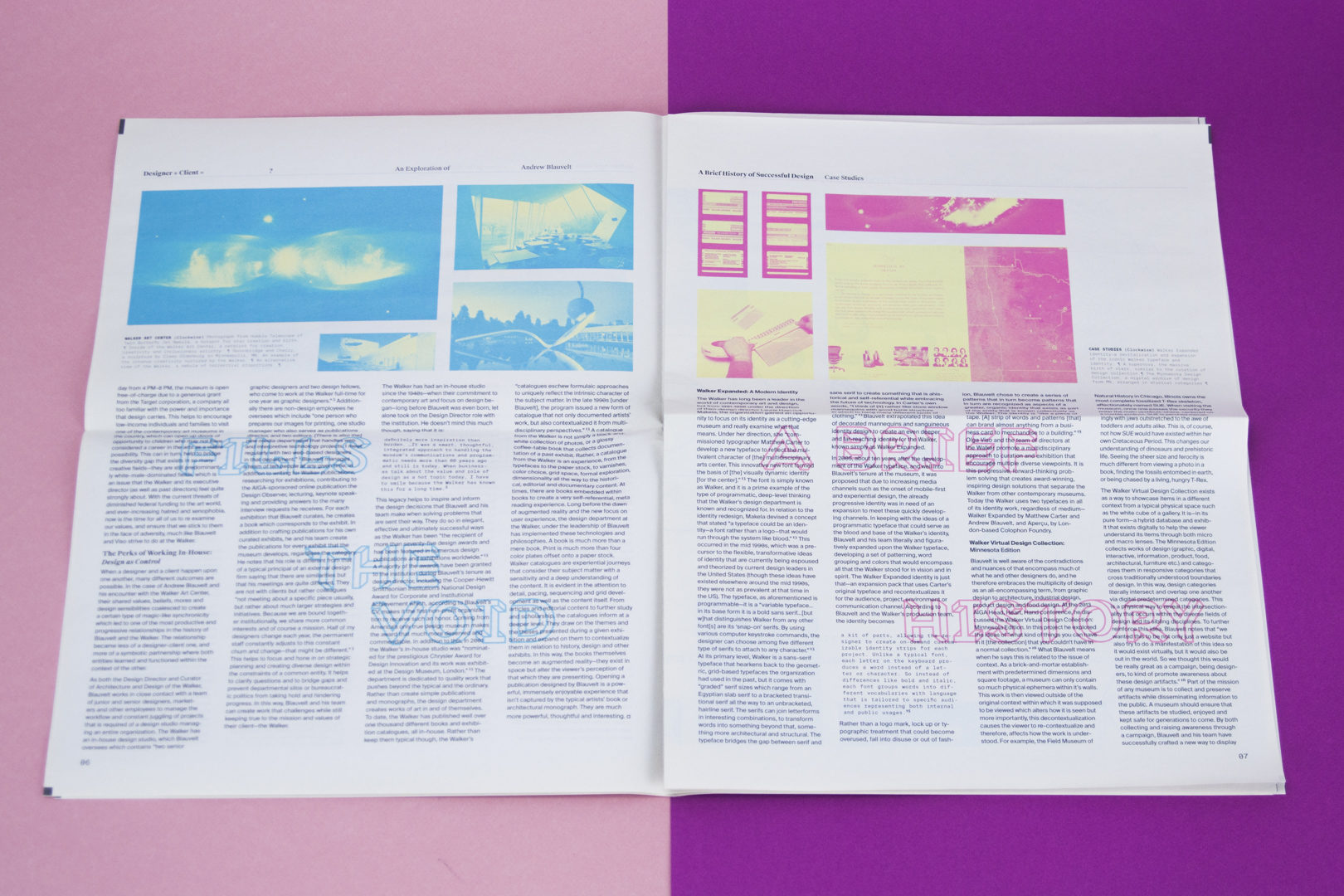 Interior page spread of pp. 6-7