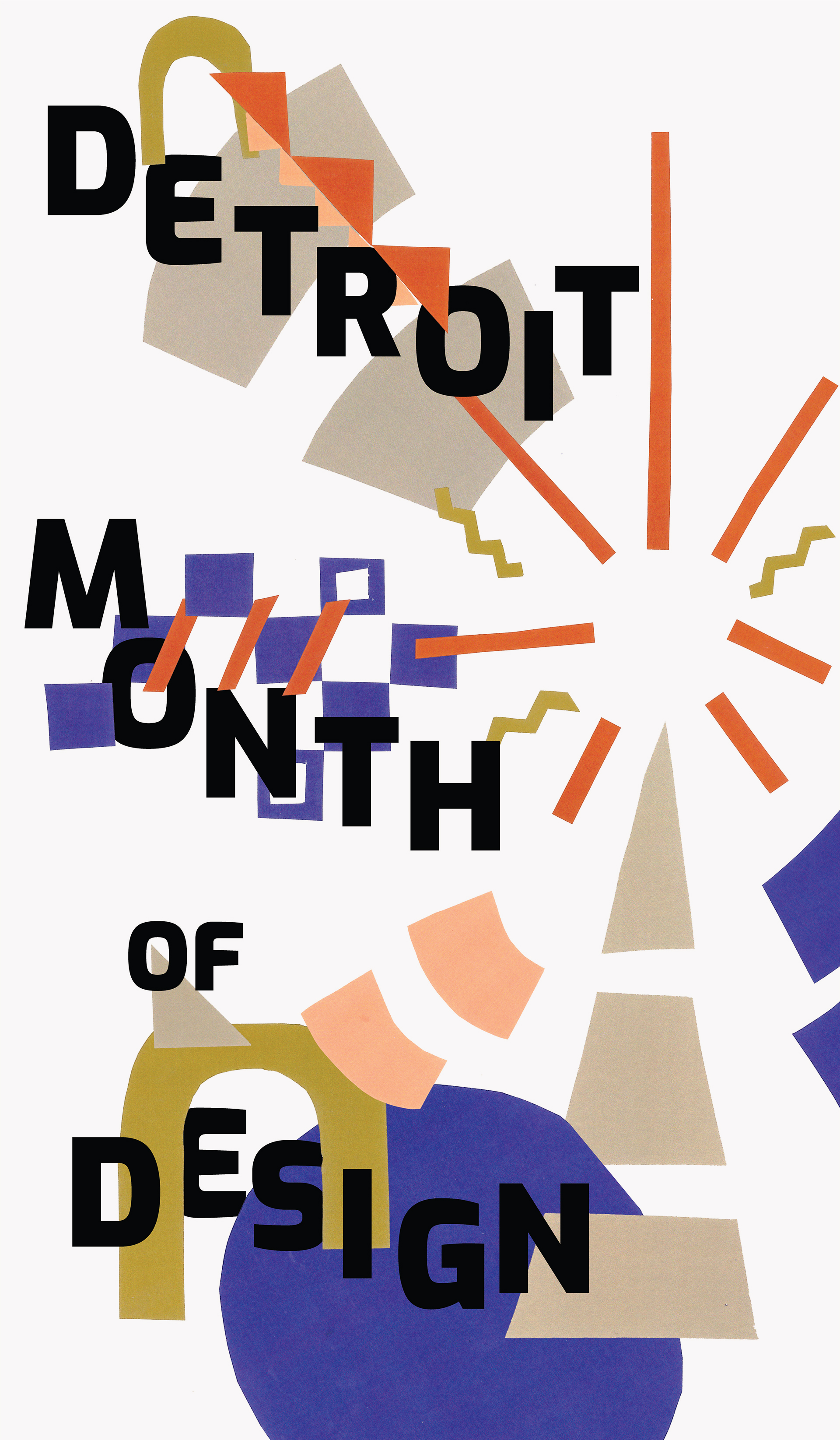 Detroit Month of Design 2019 Poster